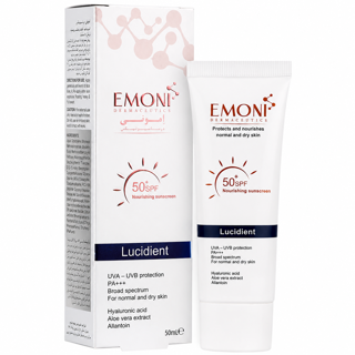 کرم ضد آفتاب لوسیدینت SPF50 (بی رنگ)